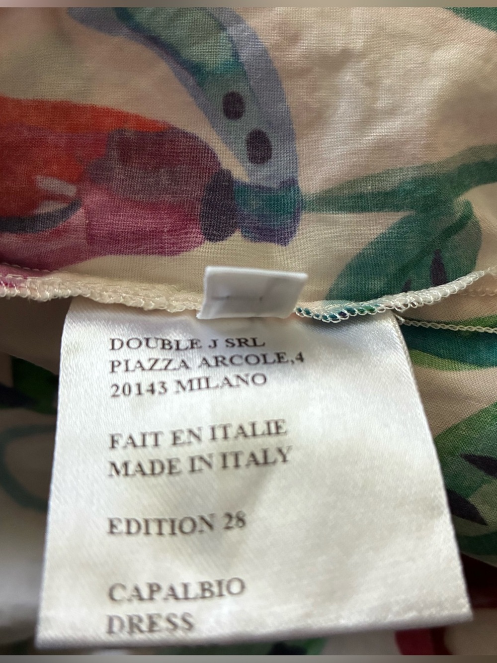 LA DoubleJ White Lily Capalbio Dress, Size XS - Picture 9 of 11